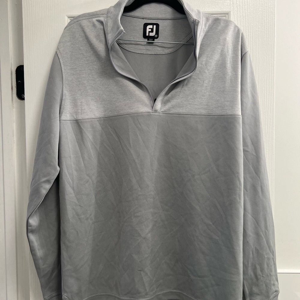 FJ Gray Quarter-Zip Pullover